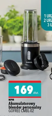 Blender personalny akumulatorowy GOFREE CMBL-02 Mpm promocja w Biedronka Home