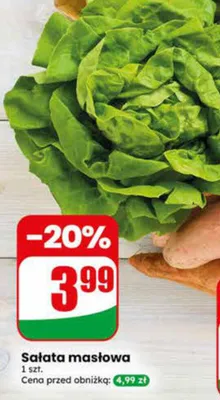 Sałata masłowa promocja w Dino