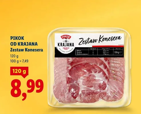 Zestaw konesera promocja w Lidl