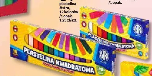 Plastelina Astra kwadratowa promocja w Empik
