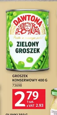 Groszek konserwowy Dawtona promocja w Selgros