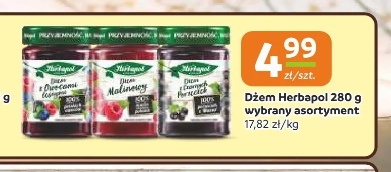 Dżem Herbapol promocja w Gama