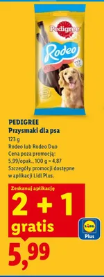 Przysmaki dla psa Rodeo lub Rodeo Duo promocja w Lidl
