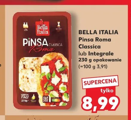 Pinsa Roma Integrale BELLA ITALIA promocja w Kaufland