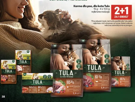 Karma dla psa, dla kota promocja w Delikatesy Centrum