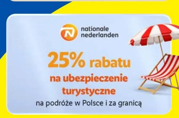 Ubezpieczenie turystyczne Nationale-Nederlanden promocja w Lidl