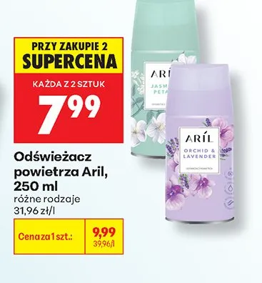 Odświeżacz powietrza Aril promocja w Biedronka