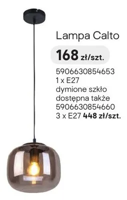 Lampa Calto promocja w Castorama