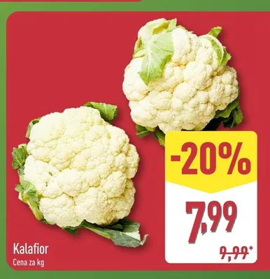 Kalafior promocja w Aldi