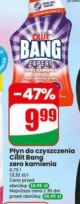 Płyn do czyszczenia Cillit Bang zero kamienia promocja w Dino