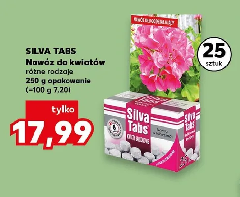Nawóz do kwiatów w tabletkach Silva Tabs promocja w Kaufland