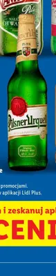 Piwo Pilsner Urquell promocja w Lidl
