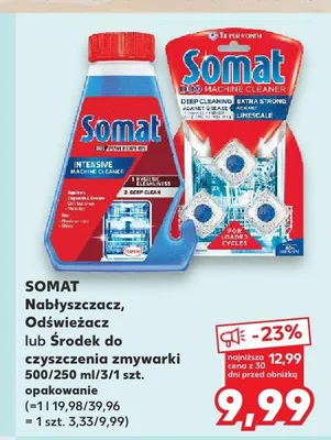 Środek do czyszczenia zmywarki Somat Intensive promocja w Kaufland
