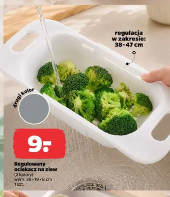 Regulowany ociekacz na zlew promocja w Netto