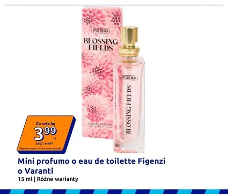 Mini woda perfumowana Figenzi Blossing Fields promocja w Action