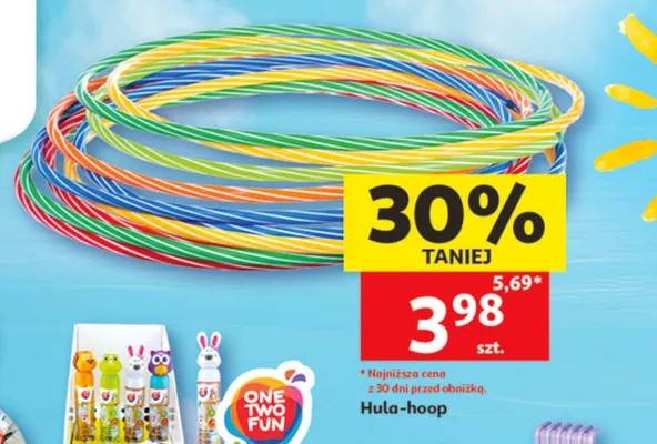 Hula-hoop promocja w Auchan