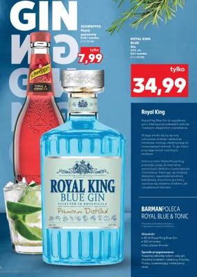 Gin Blue promocja w Kaufland