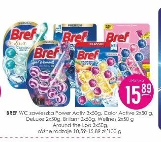 Zawieszka do WC Bref Wellness 2-pak promocja w Drogerie Jasmin