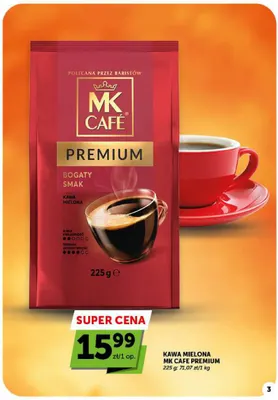 Kawa mielona MK Cafe Premium promocja w ABC