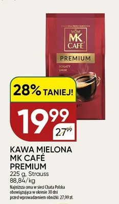 Kawa mielona MK Café Premium promocja w Chata Polska
