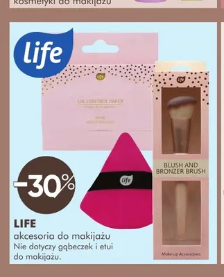 Akcesoria do makijażu Life promocja w Super-Pharm