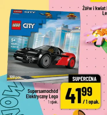 Klocki LEGO City Supersamochód elektryczny promocja w POLOmarket