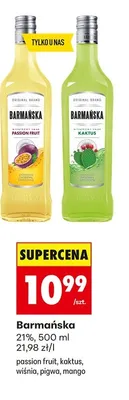 Barmańska passion fruit promocja w Biedronka