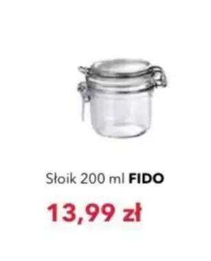 Słoik Fido 200 ml promocja w Nela