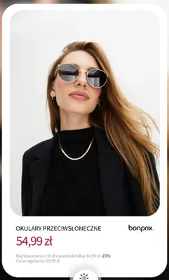 Okulary przeciwsłoneczne Bonprix promocja w bonprix