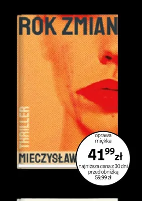 Książka Rok zmian Mieczysław Gorzka promocja w Empik