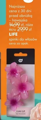 Spinki do włosów Life promocja w Super-Pharm