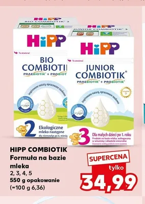 Mleko następne HiPP 3 Junior Combiotik promocja w Kaufland