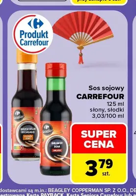 Sos sojowy słodki Carrefour promocja w Carrefour