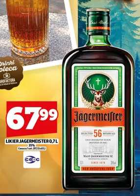Likier Jägermeister promocja w TOPAZ
