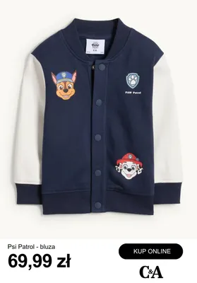 Bluza dziecięca Psi Patrol C&A promocja w C&A