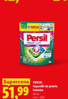 Kapsułki do prania kolorów Persil promocja w Lidl