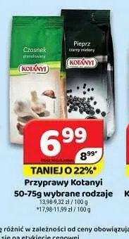 Przyprawy Kotányi promocja w Delfin
