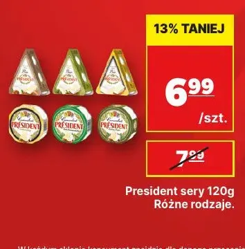 Sery Président promocja w API Market