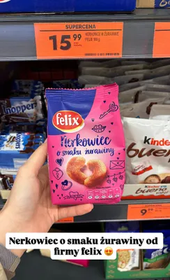 Nerkowiec o smaku żurawinowy promocja w Biedronka