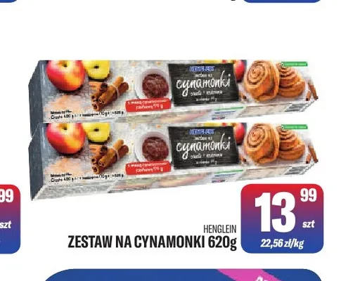 Zestaw na cynamonki Henglein promocja w Tomi Markt