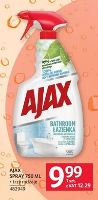 Spray AJAX 750ml promocja w Selgros