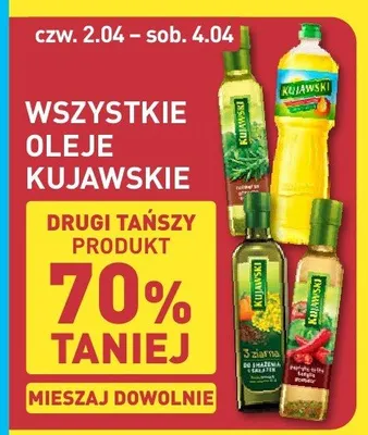 Oleje kujawskie promocja w Aldi