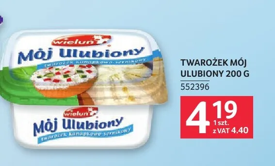 Twarożek Mój Ulubiony Wieluń promocja w Selgros