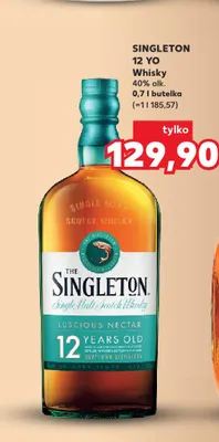 Whisky Singleton 12 YO Luscious Nectar promocja w Kaufland