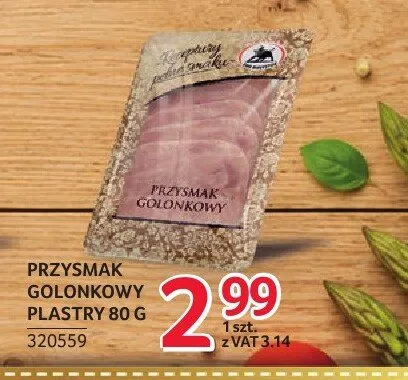 Przysmak golonkowy plastry ZMB Białystok promocja w Selgros