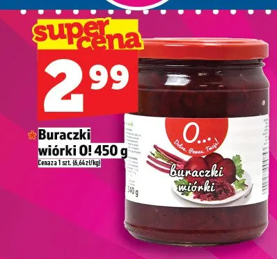 Buraczki wiórki promocja w TOPAZ