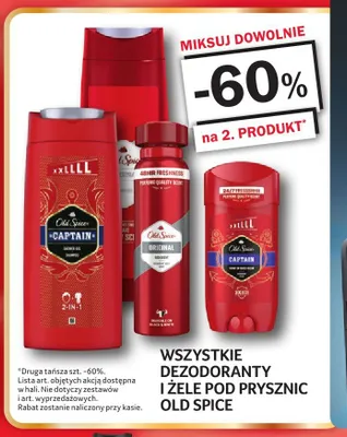 Dezodoranty i żele pod prysznic Old Spice promocja w Selgros