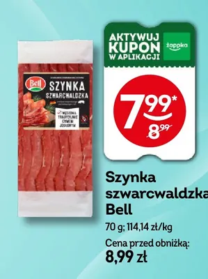 Szynka szwarcwaldzka Bell promocja w Żabka