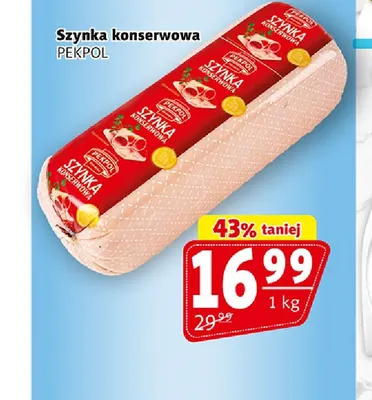 Szynka konserwowa Pekpol promocja w Prim Market