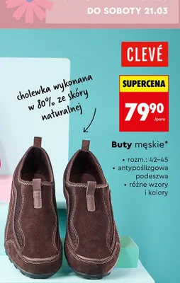 Buty męskie promocja w Biedronka